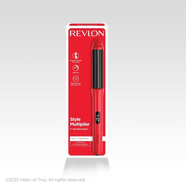 PLANCHA REVLON 1" DOBLE FUNCION PLANCHA Y RIZADOR CERAMICA - Image 3