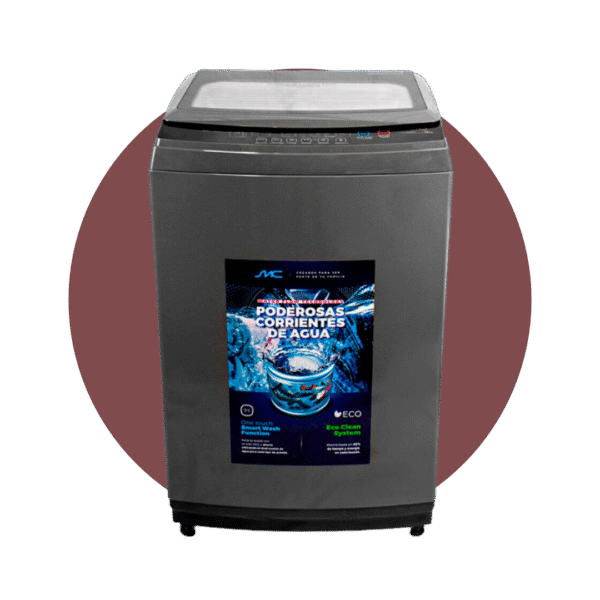 LAVADORA AUTOMÁTICA SMC 17KG SILVER