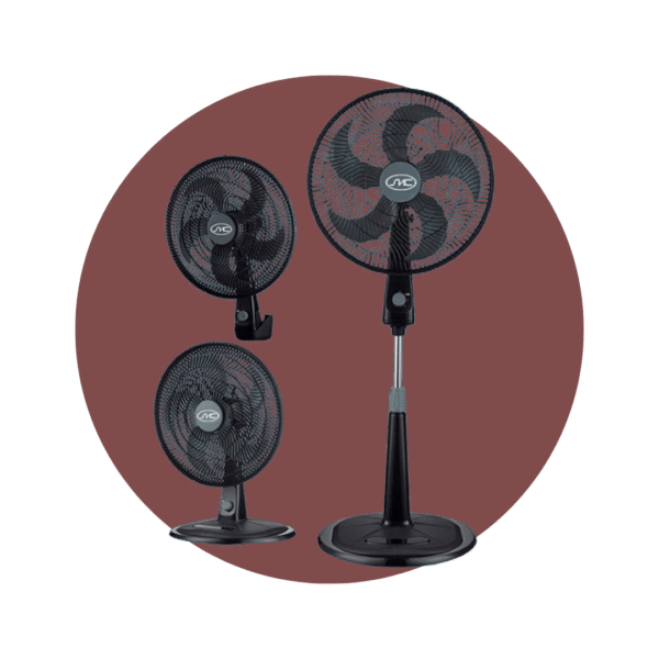 VENTILADOR SMC 3 EN 11892 NEGRO