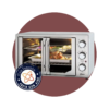 Horno Oster® extra grande puertas estilo francés con freidora de aire