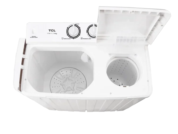 LAVADORA TCL DOBLE POZO 11KG SEMIAUTOMATICA - Image 3
