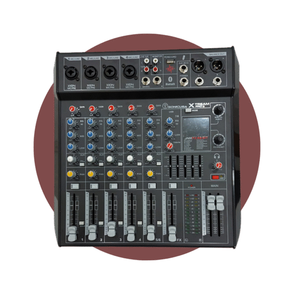 CONSOLA 6 CANALES SONIC XTREAMPRO8