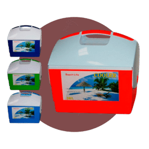 HIELERA PLASTICA 20L COLORES SURTIDOS