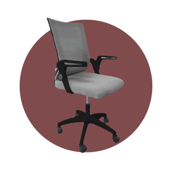 SILLA DE OFICINA ESTRUCTURA PLASTICA