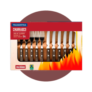 CUBIERTO TRAMONTINA PARA ASADO X12 PZS