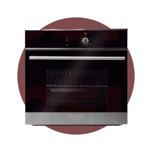 Horno de empotrar a gas de acero inoxidable 60 cm