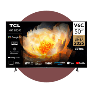 Televisor 50" TCL Google TV 4K UHD
