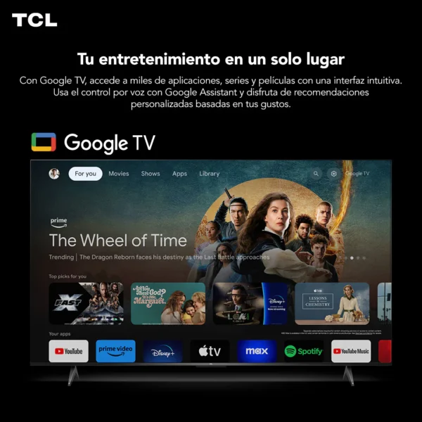 Televisor 50" TCL Google TV 4K UHD - Image 5