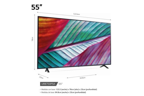 SMART TV LG 55" UHD AI ThinQ 4K - Image 2