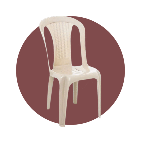 SILLA PERUGIA RATTAN GLAMOUR BEIGE PIKA