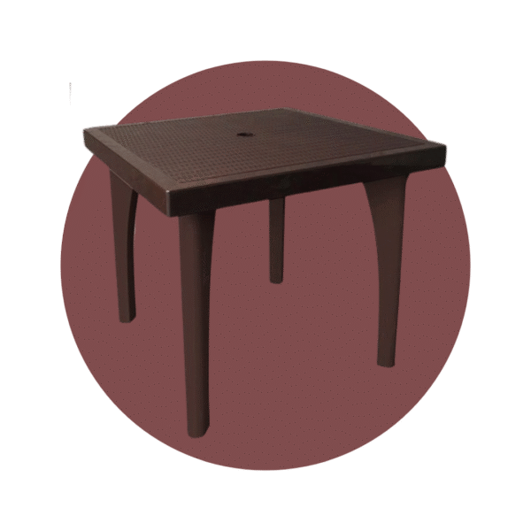 MESA RATAN GLAMOUR CUADRA CAFE