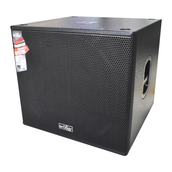 SUB-BAJO AMPLIFICADO GROBER ADVANTA 2000-SUB - 18" - Image 3
