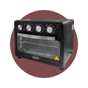 HORNO FREIDORA FOREVER NEGRA 1600W