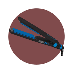 PLANCHA DE CABELLO BABYLISS 1 1 4" NANO TITANIUM COLOR NEGRO