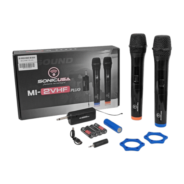 SETS DE MICROFONO EU-28/MI-2VHF PLUG - Image 2