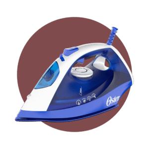 PLANCHA VAPOR OSTER 1250W AZUL ANTI-ADHERENTE