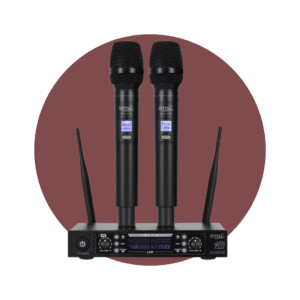 MICROFONO INALAMBRICO DOBLE UHF