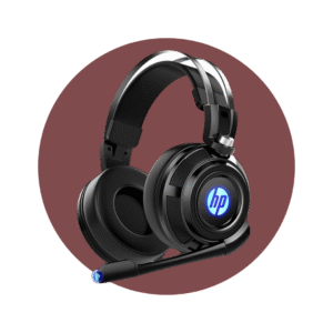 Audifonos HP de diadema con microfono
