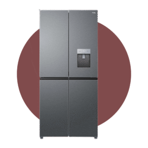 NEVERA TCL QUARDOOR 460L Galaxy/Invrter CROMADA