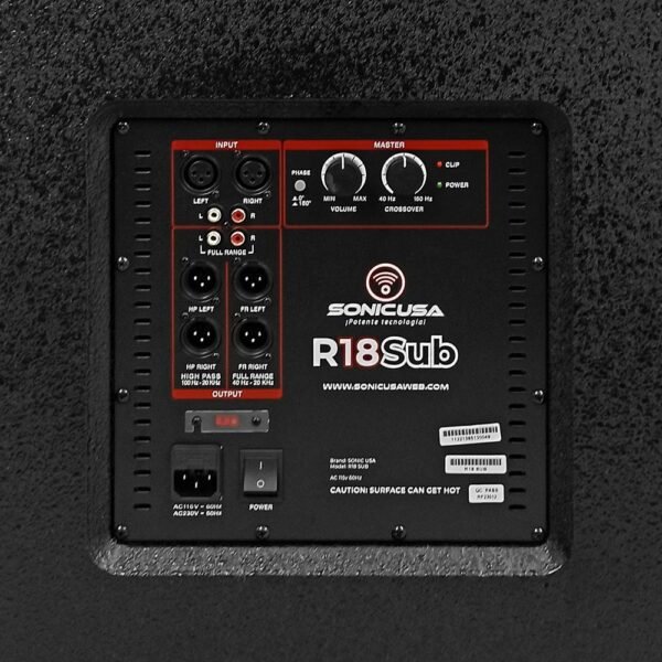 BAJO DE MADERA SONICUSA R18 - Image 3
