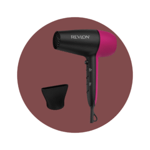 SECADORA REVLON 1875W PERFECT MATCH COLOR NEGRO FUCCIA