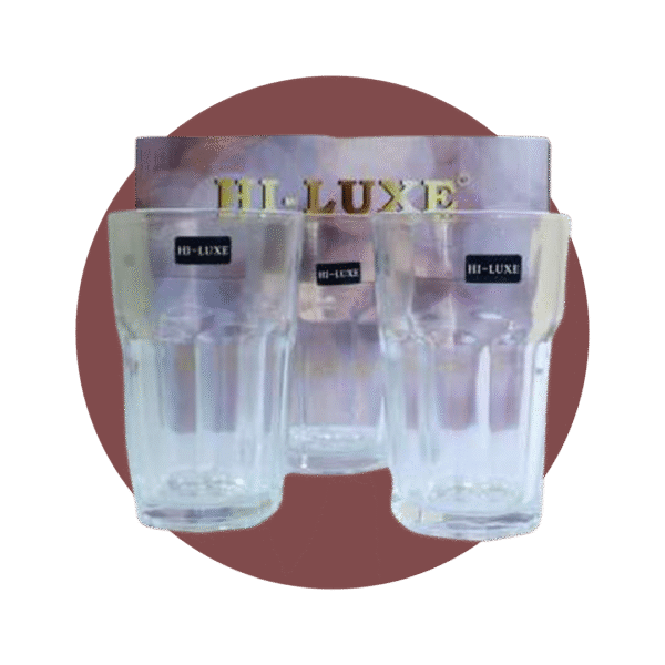 SET DE 6 VASOS DISEÑO CRUSH