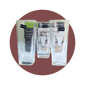 SET DE VASOS 6PZS DISEÑO PACTIN