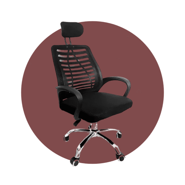SILLA EJECUTIVA XTRATECH CON REPOSA BRAZOS NEGRA
