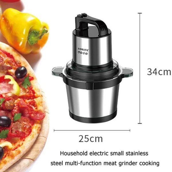 PICATODO SOKANY VASO METALICO 4L 800W - Image 2