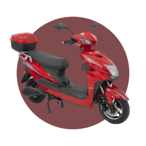 MOTO ELECTRICA CON BATERIA, COLOR ROJO SL03