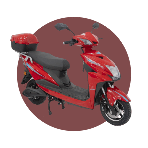 MOTO ELECTRICA CON BATERIA, COLOR ROJO SL03