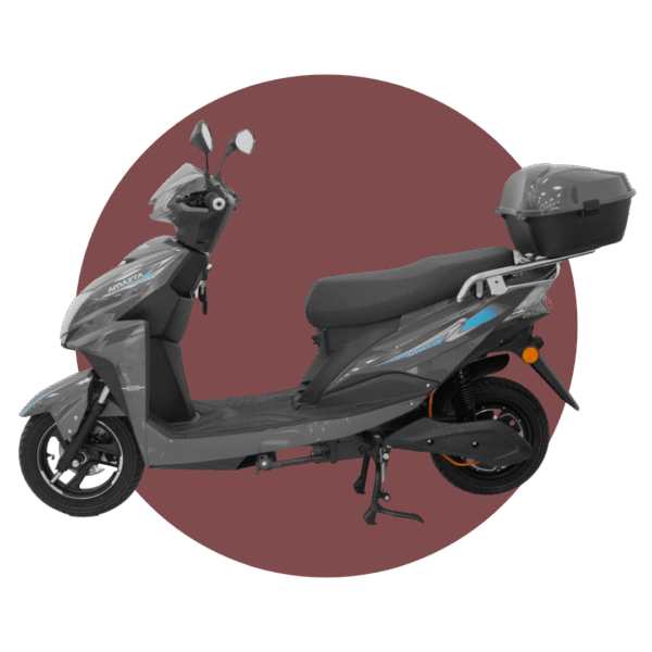 MOTO ELECTRICA CON BATERIA, COLOR GRIS SL04