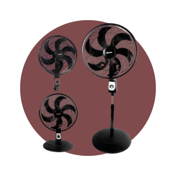 VENTILADOR 18" 3EN1 SMART-HOME NEGRO
