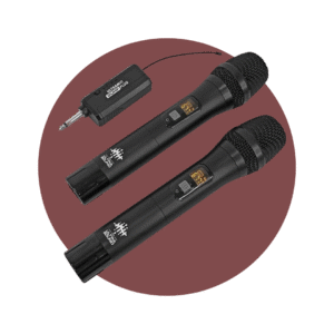 SETS DE MICROFONO KV-1 ULTRAMIC-2UHF PLUG