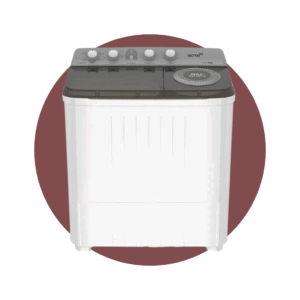 Lavadora 15kg Acros Semiautomática de Dos tinas MaxSpin Dry Blanca