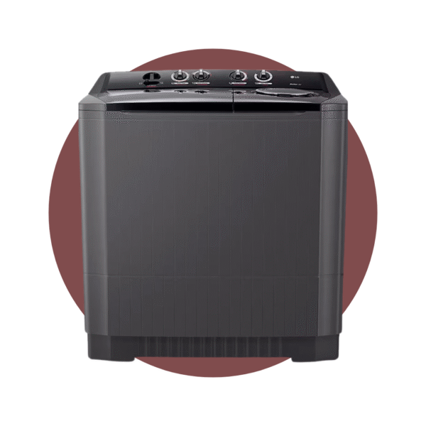 LAVADORA LG 15KG DOBLE TINA NEGRA