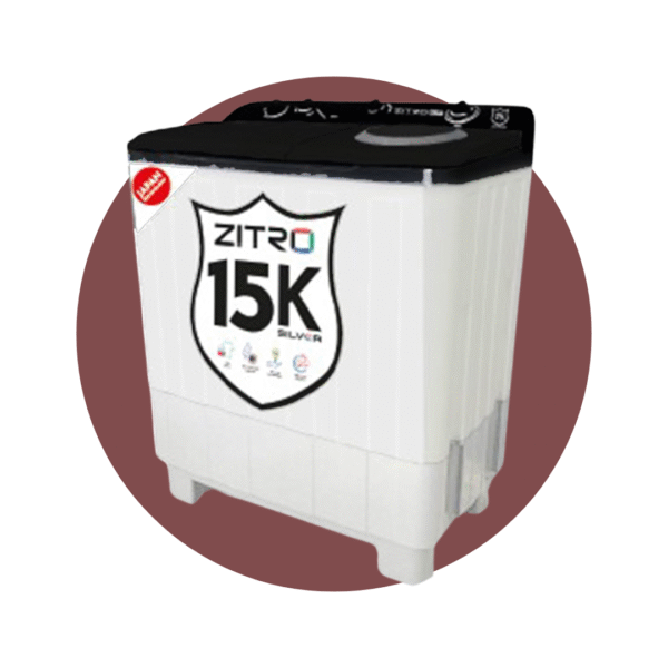 LAVADORA ZITRO 15 KILOS DOBLE POZO