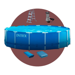 PISCINA REDONDA TUBULAR INTEX 457*122 CM