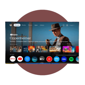 TELEVISOR ZITRO 32" GOOGLE TV HD