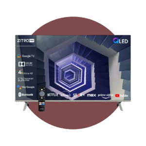 TELEVISOR ZITRO 55" GOOGLE TV QLED