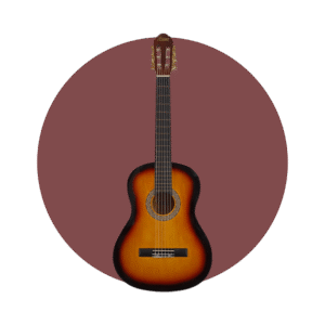GUITARRA 608-BS-PCG- 12#27 CAFE ELECTROACUSTICA