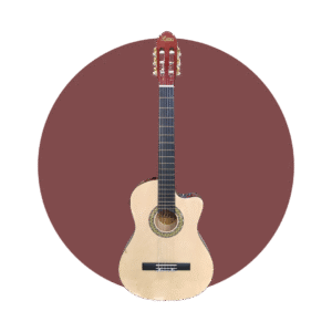 GUITARRA 608-N-PCG- 12#15 NATURAL ELECTROACUSTICA