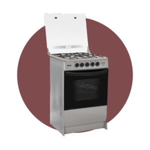 COCINA ECOLINE BIANCA 24" 4 QUEMADORES CON GRILL