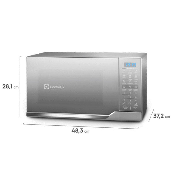 MICROONDAS ELECTROLUX 25LTS GRIS - Image 5