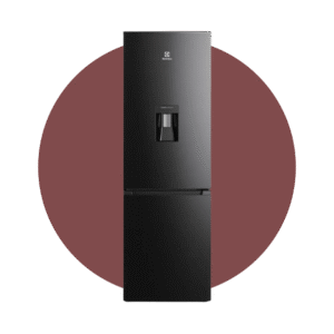 NEVERA ELECTROLUX BOTTOM FREEZER 283LTS NEGRA