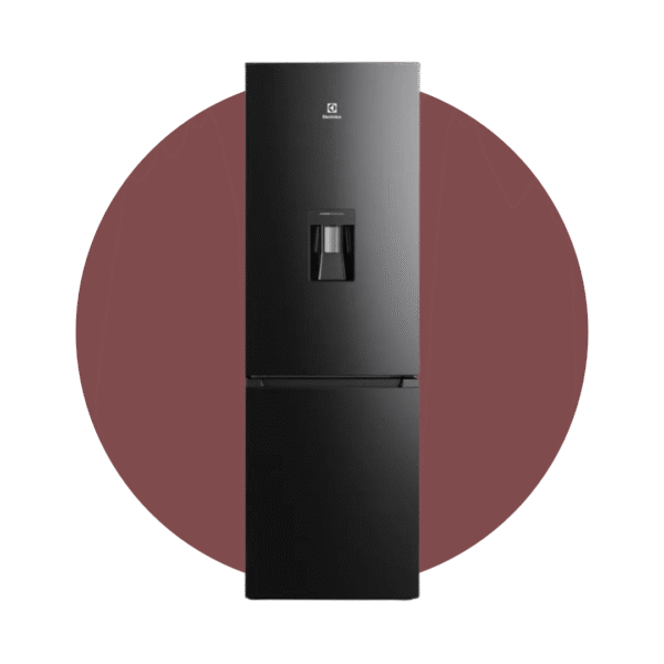 NEVERA ELECTROLUX BOTTOM FREEZER 283LTS NEGRA