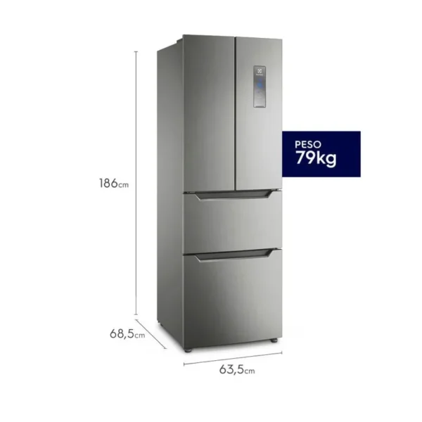 NEVERA ELECTROLUX FRENCH DOOR 298L - Image 5