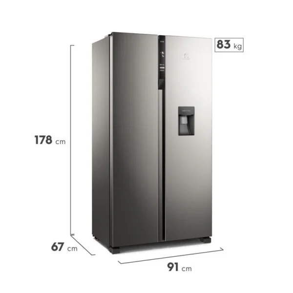 NEVERA ELECTROLUX SIDE BY SIDE 514LTS - Image 5