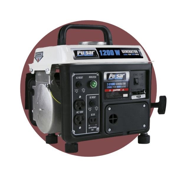 GENERADOR A GASOLINA PULSAR 1200W