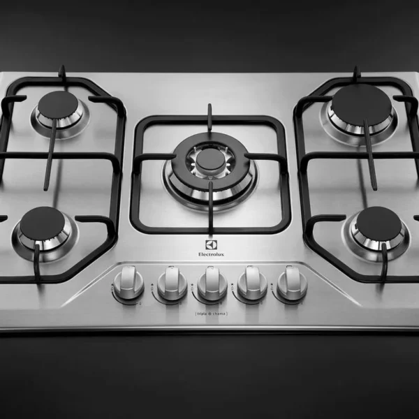 ENCIMERA EMPOTRABLE ELECTROLUX 5 QUEMADORES INOX - Image 2